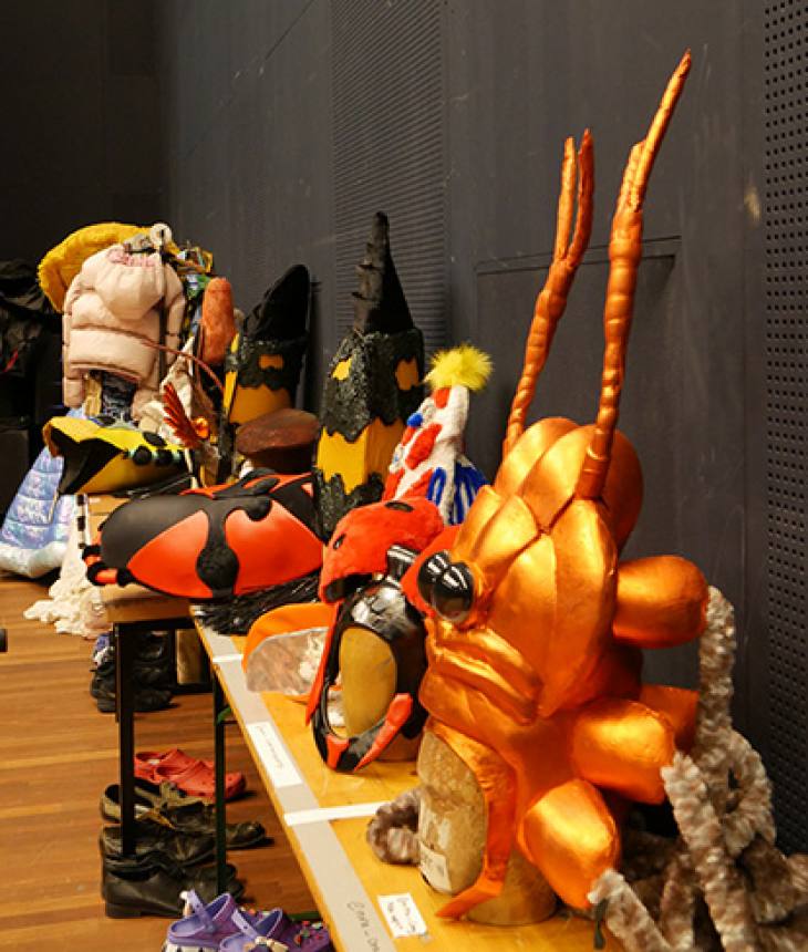 Sacha Zwiers, kostuum- beeld blok 3